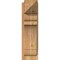 Ekena Millwork Olympic Arts & Crafts Rough Sawn Outlooker, Western Red Cedar, 8"W x 16"D x 28"H OUT08X16X28OLY03RWR - alternate 2